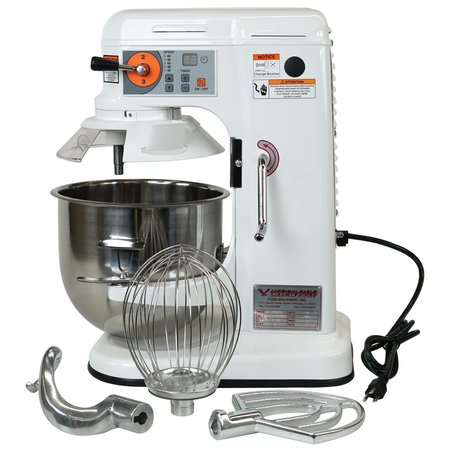 AMERICAN EAGLE AE-10DCA 10 Quart Countertop Planetary Mixer w/Guard and Digital Panel, 15 speeds, 115V AE-10DCA